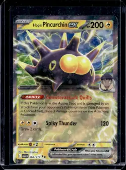 2026 Pokemon Ascended Heroes Hop's Pincurchin ex Double Rare #068/217 - Image 1