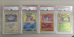 Pokemon Go 2022 TCG Radiant Venusaur Charizard Blastoise Eevee PSA 10 English - Image 1