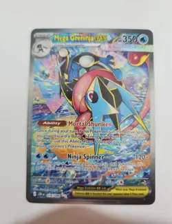 Mystery Grab Pokemon TCG Chaos Rising Mega Greninja ex SIR 116/086 (READ BELOW) - Image 1