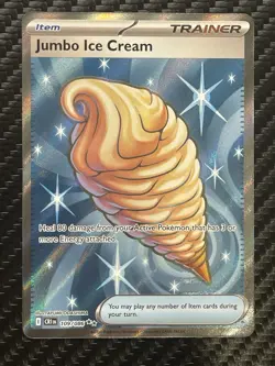 Jumbo Ice Cream 109/086 Ultra Rare Me04: Pokemon Chaos Rising Holo Near Mint - Image 1