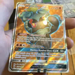 Marshadow GX Full Art Holo Ultra Rare 137/147 SM Burning Shadows English HP150 - Image 5