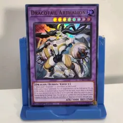 Dracotail Arthalion JUSH-EN006 Justice Hunters 1st Edition Ultra Rare Yugioh TCG - Image 2