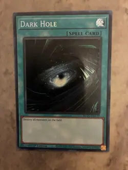 Yugioh! TCG - Dark Hole - Prismatic Secret Rare - 2025 Mega-Pack - MP25-EN130 - Image 1