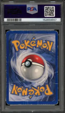 Pokemon Pichu Pokemon League Black Star Reverse Holo #35 PSA 1 - Image 2