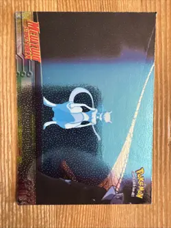 1999 Topps Pokemon Mewtwo Strikes Back #21 Introductions Black Logo Holo MP - Image 1