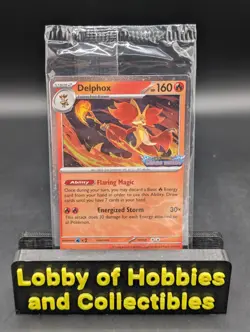 Pokemon Chaos Rising Stamped Promo - Delphox 013/086 - Best Buy - Fully Tracking - Image 1