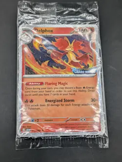 Pokemon Chaos Rising Stamped Promo - Delphox 013/086 - Best Buy - Fully Tracking - Image 2