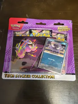 Pokemon TCG: Mega Evolution Ascended Heroes Gastly Tech Sticker Collection - Image 1