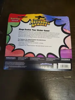 Pokemon TCG: Mega Evolution Ascended Heroes Gastly Tech Sticker Collection - Image 2