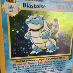 Pokemon TCG Blastoise Base Set 2 2/130 Holo x1 Swirl 💫 - Image 3