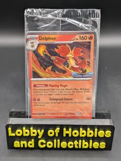 Pokemon Chaos Rising Stamped Promo - Delphox 013/086 - Best Buy - Fully Tracked - Image 1
