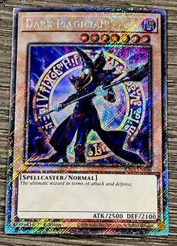Yu-Gi-Oh! Dark Magician RA04-EN106 - Platinum Secret Rare - 1st Edition - Image 1