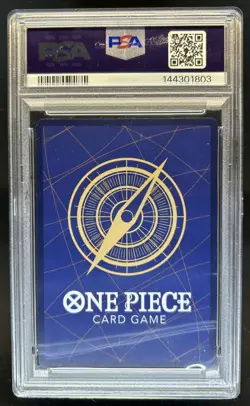 2025 One Piece Monkey D. Luffy Secret Rare Wanted Alt Art #OP13-118 PSA 10 - Image 2