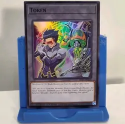 Yugioh Token Card Supreme Darkness TKN5-EN021 Vizor & T.G. Blade Blaster - Image 1
