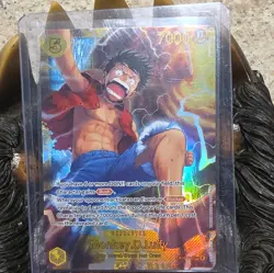 Bandai Monkey D. Luffy OP15-119 Alt Art Holo Super Rare 7000 Power Cost 5 EN - Image 2