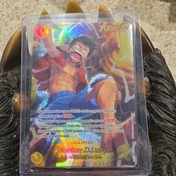 Bandai Monkey D. Luffy OP15-119 Alt Art Holo Super Rare 7000 Power Cost 5 EN - Image 3