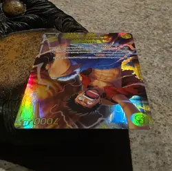 Bandai Monkey D. Luffy OP15-119 Alt Art Holo Super Rare 7000 Power Cost 5 EN - Image 5