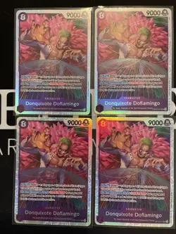 Donquixote Doflamingo OP10-071 One Piece Royal Blood Super Rare NM Playset - Image 1