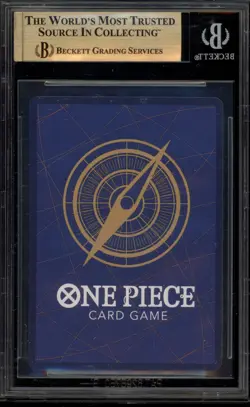 One Piece CCG Monkey.D.Luffy 3rd Anniversary Silver Special OP05-119 BGS 9.5 - Image 2