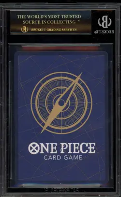 One Piece CCG Portgas.D.Ace Saikyo Jump Japanese Promo P-074 BGS 10 BLACK LABEL - Image 2