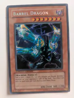 Yugioh Barrel Dragon MC1-EN002 Secret Rare Limited Edition LP holo - Image 1