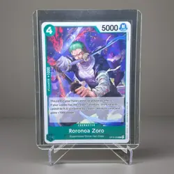 Roronoa Zoro OP12-036 Release Event Stamp Promo One Piece TCG -English NM Common - Image 1