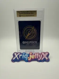 Bandai One Piece Adventures on Kami's Island Enel Secret Rare BGS 9.5 OP15-118 - Image 2