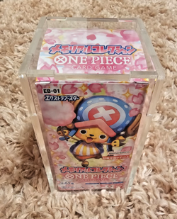 EB01 One Piece TCG Japanese Memorial Collection Booster Box Sealed /w Acrylic - Image 1