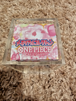 EB01 One Piece TCG Japanese Memorial Collection Booster Box Sealed /w Acrylic - Image 2
