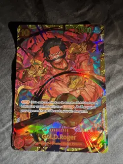Gol.D.Roger OP09-118 Emperors in the New World Foil SEC - Image 1