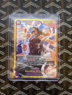 2025 One Piece Anime 25th Monkey D. Luffy Secret Rare #EB02-061 - Image 1