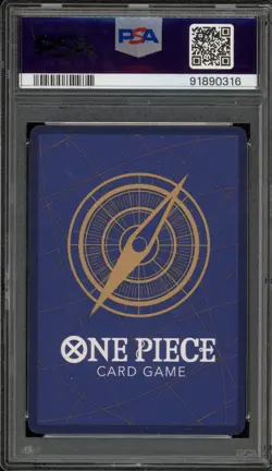 One Piece CCG Roronoa Zoro Manga Alternate Art OP06-118 PSA 10 Gem Mint - Image 2