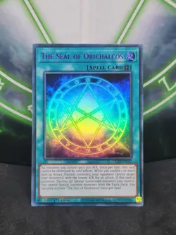 Yugioh The Seal of Orichalcos DLCS-EN137 Purple Ultra Rare 1st Edition NM - Image 1