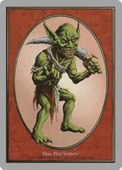 MTG magic cards 1x Goblin Token Unglued Light Play, English - Image 1