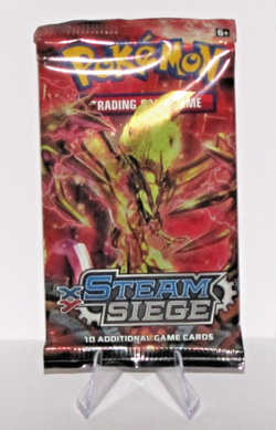 Pokemon ** Steam Siege ** Booster Pack (10 Cards) *SEALED & MINT* - Image 1