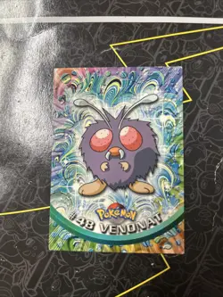 Pokemon Topps 48 Venonat Blue Logo Card - Image 1