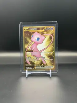 Pokemon Scarlet & Violet Mew EX Metal Gold 151 Card 205/165 AD - Image 1