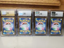 Pokemon 4 Card CGC Graded Lot Japanese - Image 2