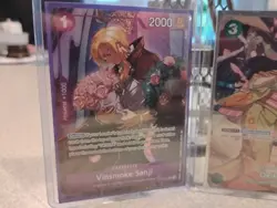 Lot of 2 One Piece TCG Card Game Cards Okiku OP01-035 & Vinsmoke Sanji OP10-063 - Image 2