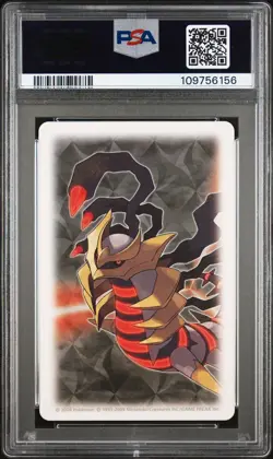 2009 POKEMON PLATINUM VERSION PLAYING CARDS 5 OF HEARTS TOGEKISS PSA 9 - Image 2