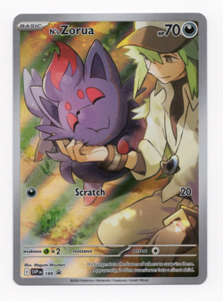 N's Zorua 189 Sv: Scarlet & Violet Promo Cards Holo - Image 1