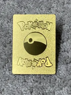 Pokemon Pikachu V HP190 Charge Gold Foil Fan Art Card MINT! - Image 2
