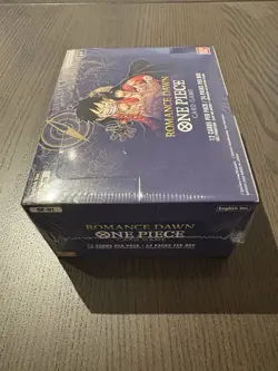 ROMANCE DAWN BOOSTER BOX (WHITE BOTTOM) OP-01 ONE PIECE TCG 2022 SEALED ENGLISH - Image 3