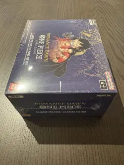 ROMANCE DAWN BOOSTER BOX (WHITE BOTTOM) OP-01 ONE PIECE TCG 2022 SEALED ENGLISH - Image 4