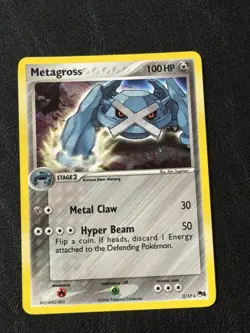 Pokemon TCG Metagross Holo Rare 2/17 Pop Series 1 Promos 2006 LP Card - Image 1
