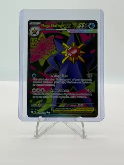Mega Starmie ex 102/088 Ultra Rare Perfect Order (POR)(ME03) Pokemon Card NM - Image 3