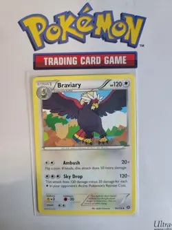 Braviary XY - Steam Siege 93/114 Pokemon Card -NM - Image 1