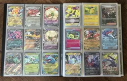 Huge Pokemon Binder Collection Lot Of 396 Cards Full Art Ultra Rare Holo NM - Image 4
