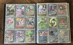 Huge Pokemon Binder Collection Lot Of 396 Cards Full Art Ultra Rare Holo NM - Image 5