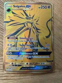 TWO CARDs - Pokemon Lunala GX & Solgaleo GX - SUN AND MOON Promo Cards - Image 1